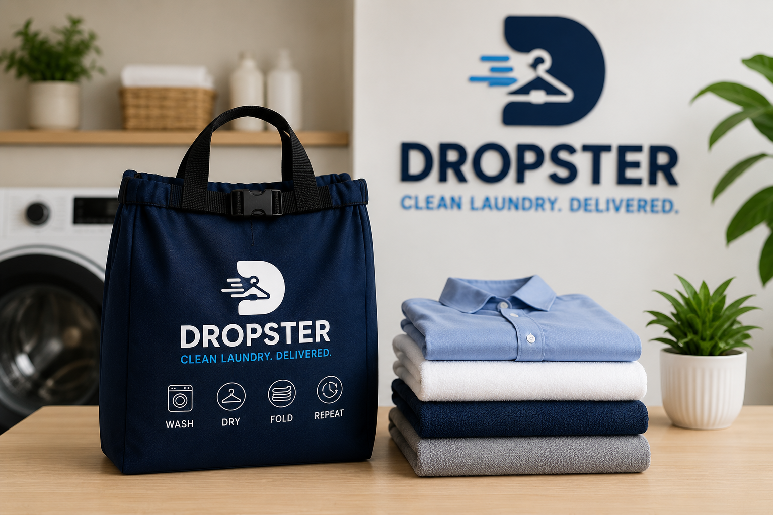 Dropster Laundry pickup bag